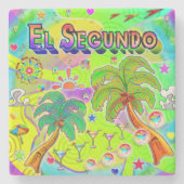 El Segundo Mind Focus Coaster Steinuntersetzer (Vorderseite)