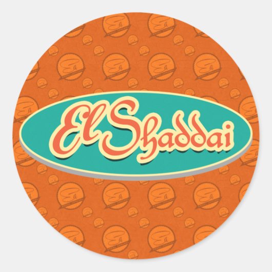 El Shaddai Stickers (Vorderseite)