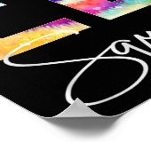 El Squad Tie Dye Back To School Women Appreciation Poster (Ecke)