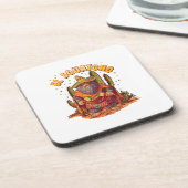 El Squatcho Bigfoot mit Maraca, Sombrero und Ponc Getränkeuntersetzer (Linke Seite)