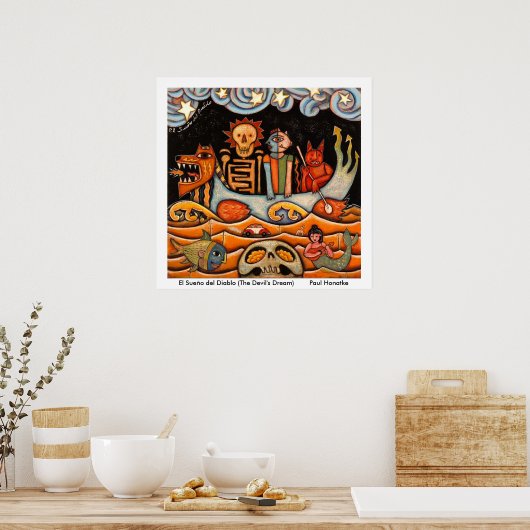 El Sueno del Diablo Poster (Küche)