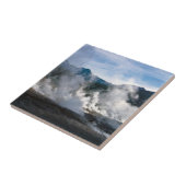 El Tatio Geysers bei San Pedro de Atacama - Chile Fliese (Seite)