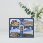 El Teide, benutzerdefinierte Postkarte Teneriffas (Stehend Vorderseite)