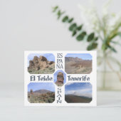 El Teide, benutzerdefinierte Postkarte Teneriffas (Stehend Vorderseite)
