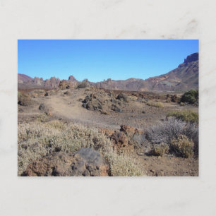 El Teide, benutzerdefinierte Postkarte Teneriffas