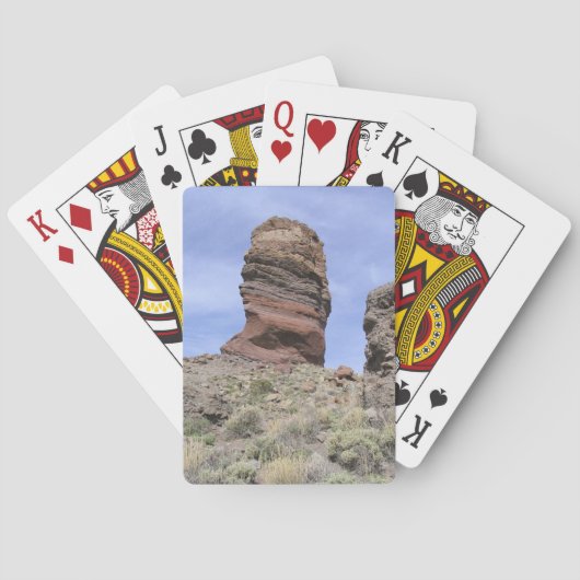 El Teide benutzerdefinierte Spielkarten (Rückseite)