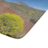 El Teide im Springtime Schneidebrett (Ecke)