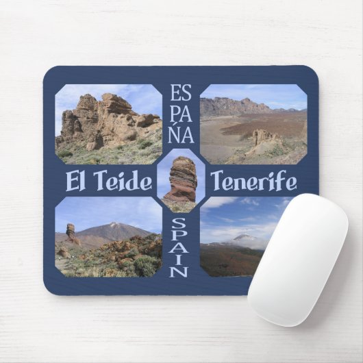 El Teide mousepad (Mit Mouse)