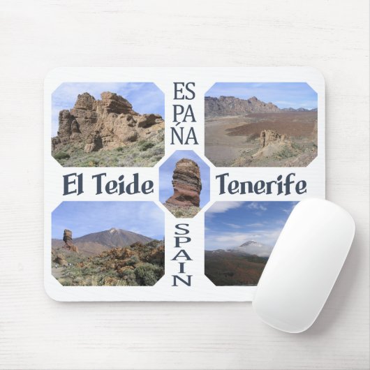 El Teide mousepad (Mit Mouse)