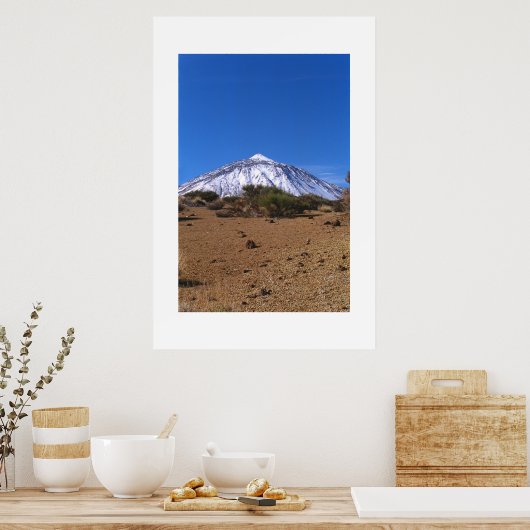 El Teide Poster (Küche)