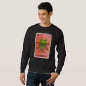 El Teonanacatl Mexican Slang Lottery Bingo Cards Sweatshirt (Vorne ganz)