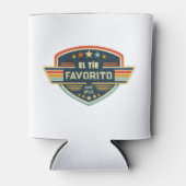 El Tío Favorito Custom Year Retro Patch Dosenkühler (Vorderseite)