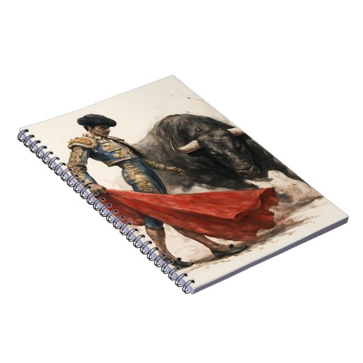 El torero y el toro notizblock (Rechte Seite)