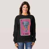 El Tornado Mexican Slang Lottery Bingo Cards Sweatshirt (Vorne ganz)