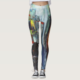 "El Toro" Art Leggings