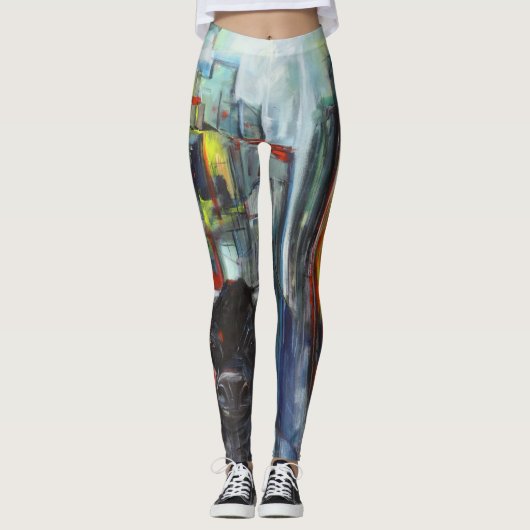 "El Toro" Art Leggings (Vorderseite)