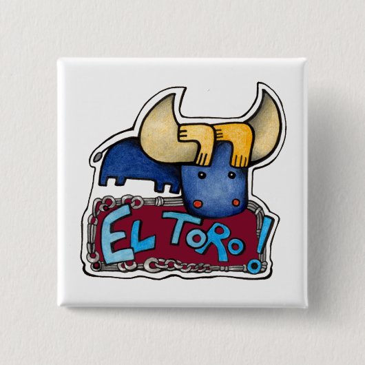 El Toro Button (Vorderseite)