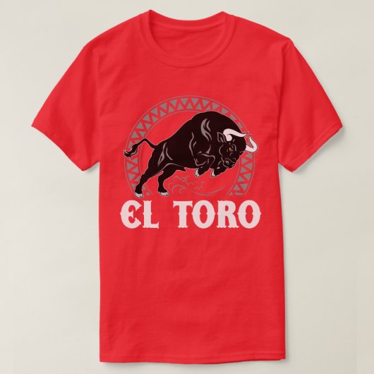 EL Toro der Kultur-Spanisch-T - Shirt Stiers (Design vorne)