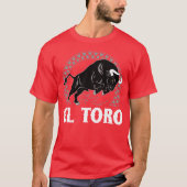EL Toro der Kultur-Spanisch-T - Shirt Stiers (Vorderseite)