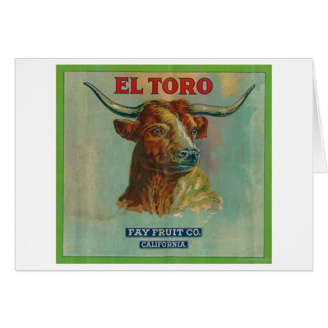 El Toro Orange Label (Vorderseite (Horizontal))