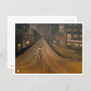 El Toro Torturado Malerei von Alfred Fox Postkarte