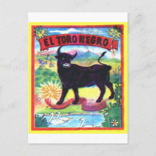 El Torro Negro Postkarte (Vorderseite)