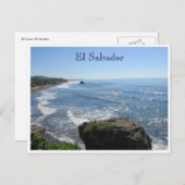 el tunco playa postkarte (Vorne/Hinten)