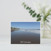 El tunco Strand Postkarte (Stehend Vorderseite)