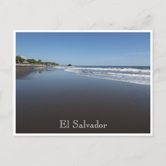 El tunco Strand Postkarte (Vorderseite)