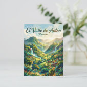 El Valle de Antón Panama Postkarte (Stehend Vorderseite)