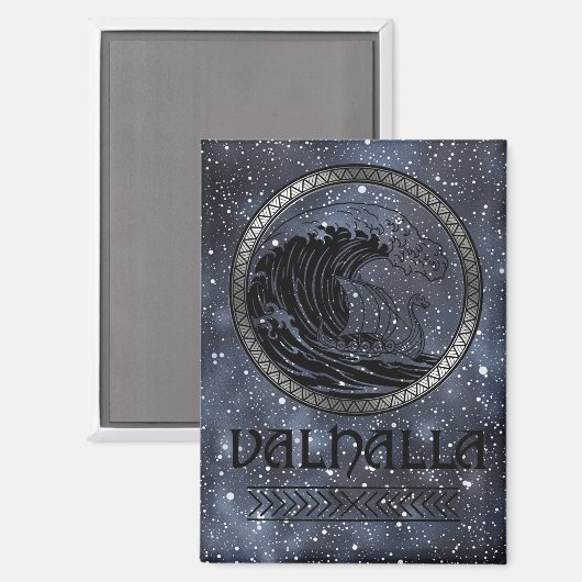 El Valor del Vikingo Magnet (Vorderseite/Rückseite)