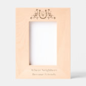 El Vaquero Photo Frame Geätzte Rahmen (Vorderseite)