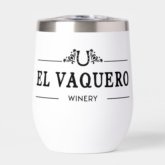 El Vaquero Wine Tumblr (Vorderseite)