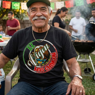El Viejon Mas Chingon Mexikanischer Druck  T-Shirt