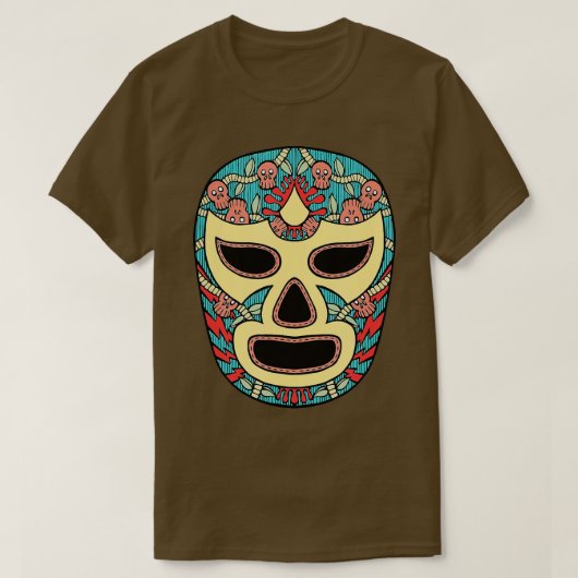 El Wrestler Lucha Libre Mexiko Luchador 1 T-Shirt (Design vorne)