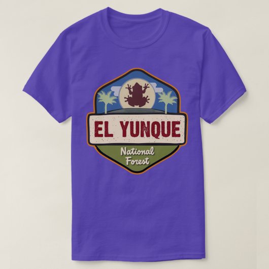 El Yunque National Forest Aufkleber JJ T-Shirt (Design vorne)