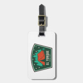 El Yunque National Forest Camping Gepäckanhänger (Vorderseite vertikal)