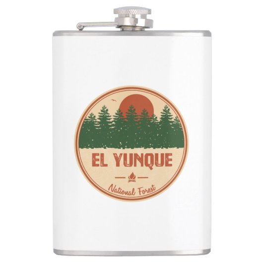 El Yunque National Forest Flachmann (Vorderseite)