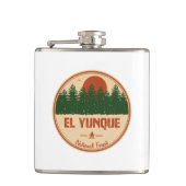 El Yunque National Forest Flachmann (Vorderseite)