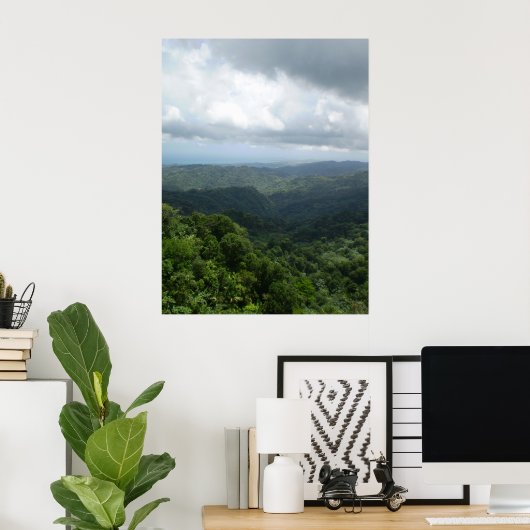 El Yunque National Forest Poster (Heimbüro)