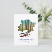 El yunque National forest puerto rico Karte (Stehend Vorderseite)