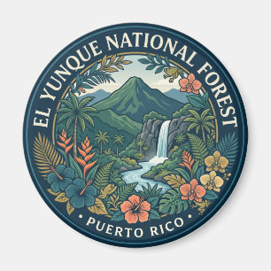 El-Yunque-Nationalpark Puerto Rico Magnet