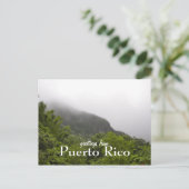El Yunque, Puerto Rico Postkarte (Stehend Vorderseite)