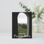 El Yunque, Puerto Rico Postkarte (Stehend Vorderseite)