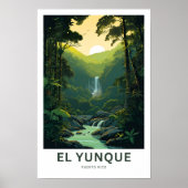 El Yunque Puerto Rico Reisen Print Poster (Vorne)