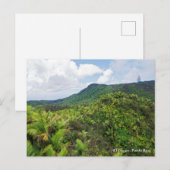 El Yunque Regenwald und Kommunikationsturm Post Postkarte (Vorne/Hinten)