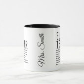 ELA-Lehrer Tasse (Zentrum)