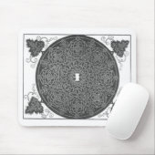 Elaborate Knot Pattern (von Albrecht Dürer) Mousepad (Mit Mouse)