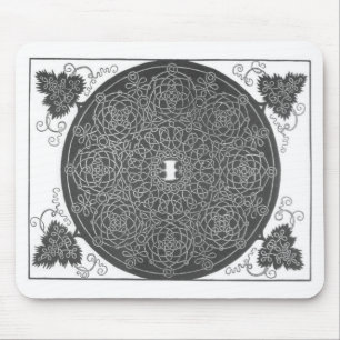 Elaborate Knot Pattern (von Albrecht Dürer) Mousepad