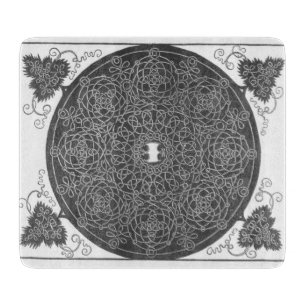 Elaborate Knot Pattern (von Albrecht Dürer) Schneidebrett